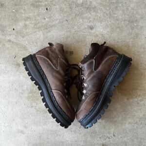 Vintage Skechers 90s Y2K BROWN Platform Chunky Jammers Tough Shoes WOMENS 9